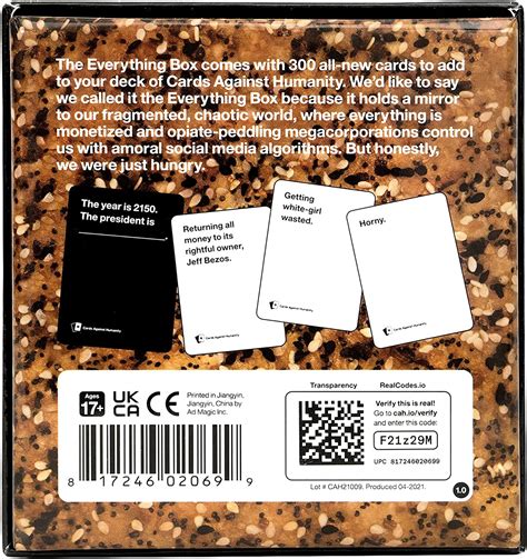 everything box Cards Against Humanity